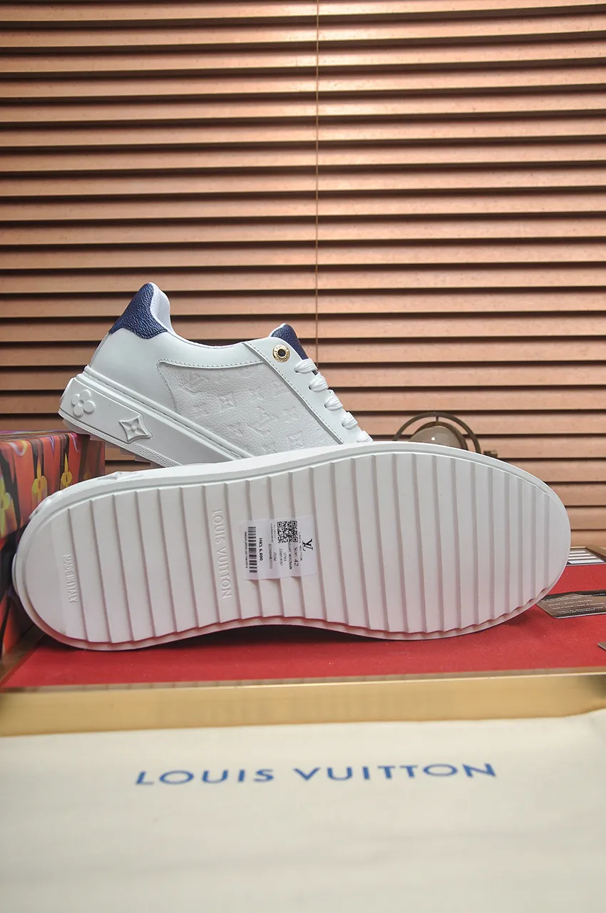 Men's shoes 💰540💶[LOUIS VUITTON] Original order price (water-dyed cowhide lining) new model 🍀LV Louis Vuitton * - top version of LV classic trendy shoes! Made of imported original cowhide, water-dyed cowhide lining, and original wear-resistant rubber outsole! High quality products! Code number 38-45 (45 is custom-made and cannot be returned or exchanged)